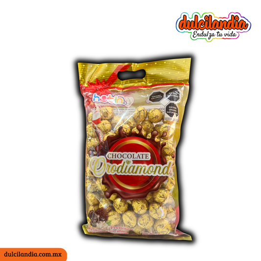 Chocolates Rellenos Orodiamond 11g HUBIN Bolsa c/90