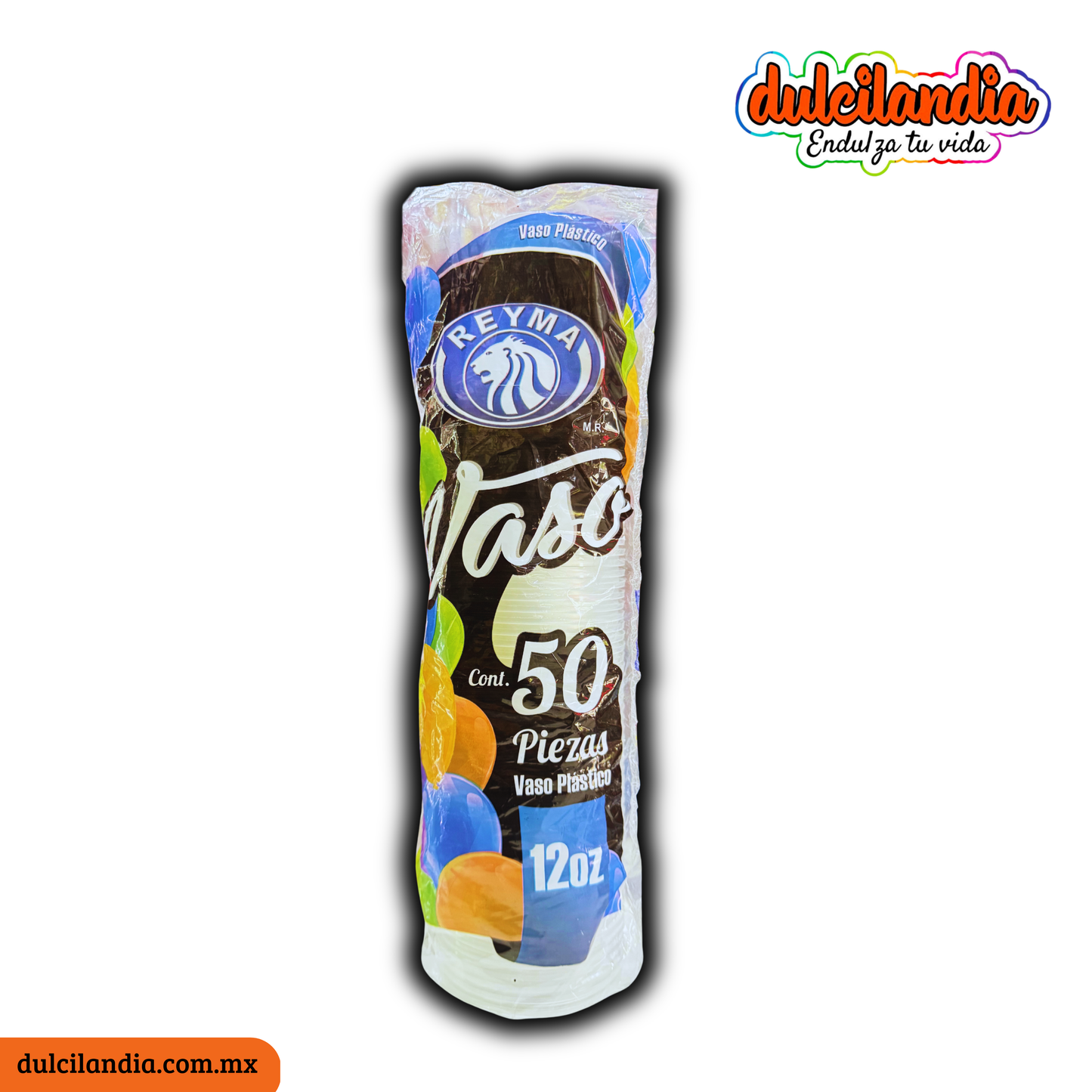 Vasos Plásticos 12oz REYMA Empaque c/50