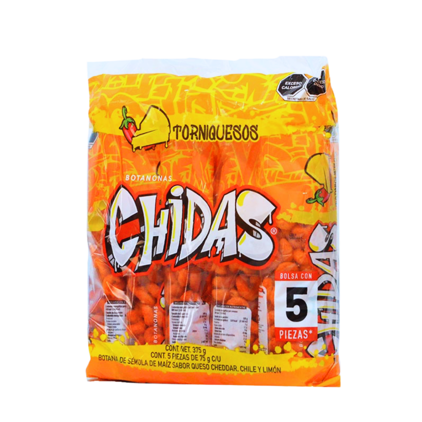 Chidas Torniquesos 65g GONAC Bolsa c/5