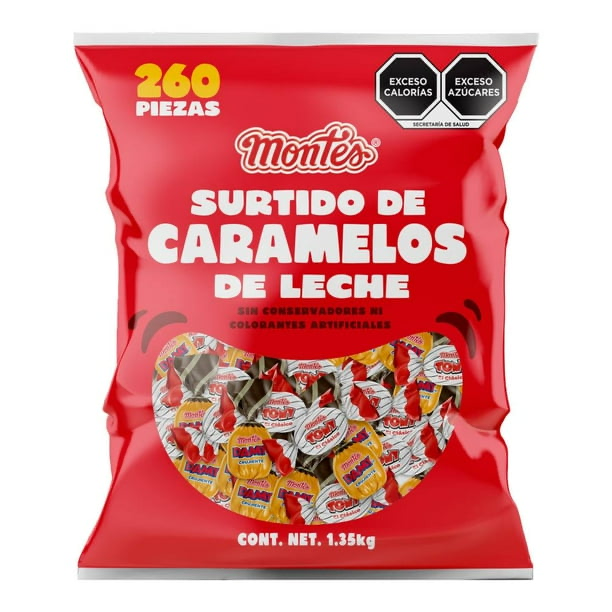 1 Promo Surtido de Caramelos MONTES Bolsa c/260