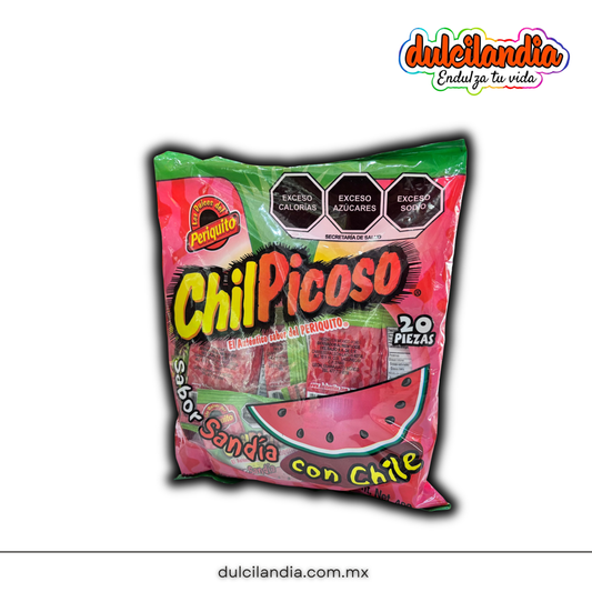 ChilPicoso Sandía con Chile 20g TICO Bolsa c/20