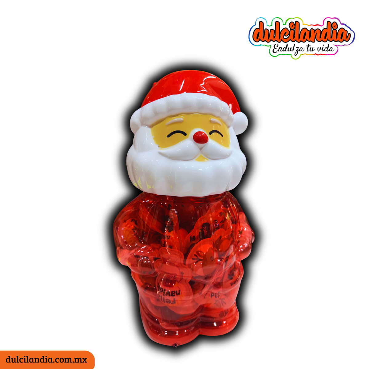 Gomitas Gummy Santa Navidad 10g HUBIN Vitrolero c/30