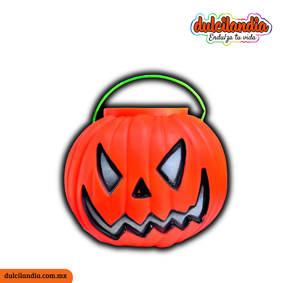 Calabazas de Plástico Dulceros Grandes HALLOWEEN