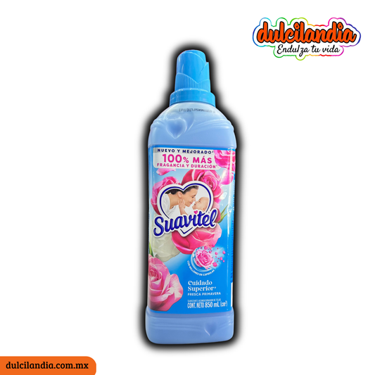 Suavizante de Telas Fresca Primavera SUAVITEL Botella 800ml
