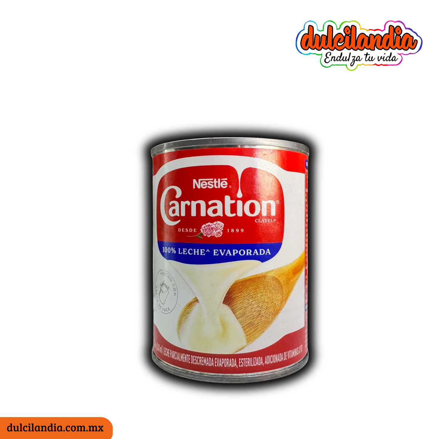 Leche Evaporada Carnation Clavel NESTLÉ Lata 360g