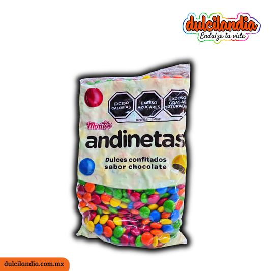 Chocolates Confitados Andinetas Mix MONTES Bolsa 500g