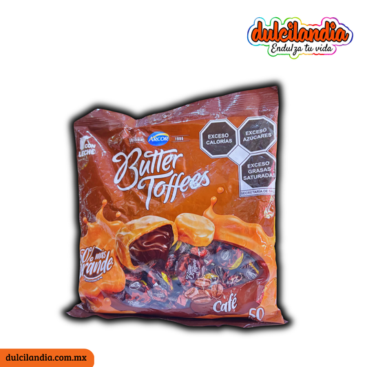 Caramelos Butter Toffees Café 6g ARCOR Bolsa c/50