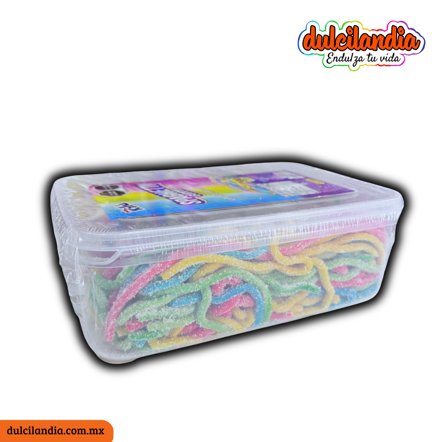 Gomitas Spaghetti Gummy 3g KALÚ Estuche c/300