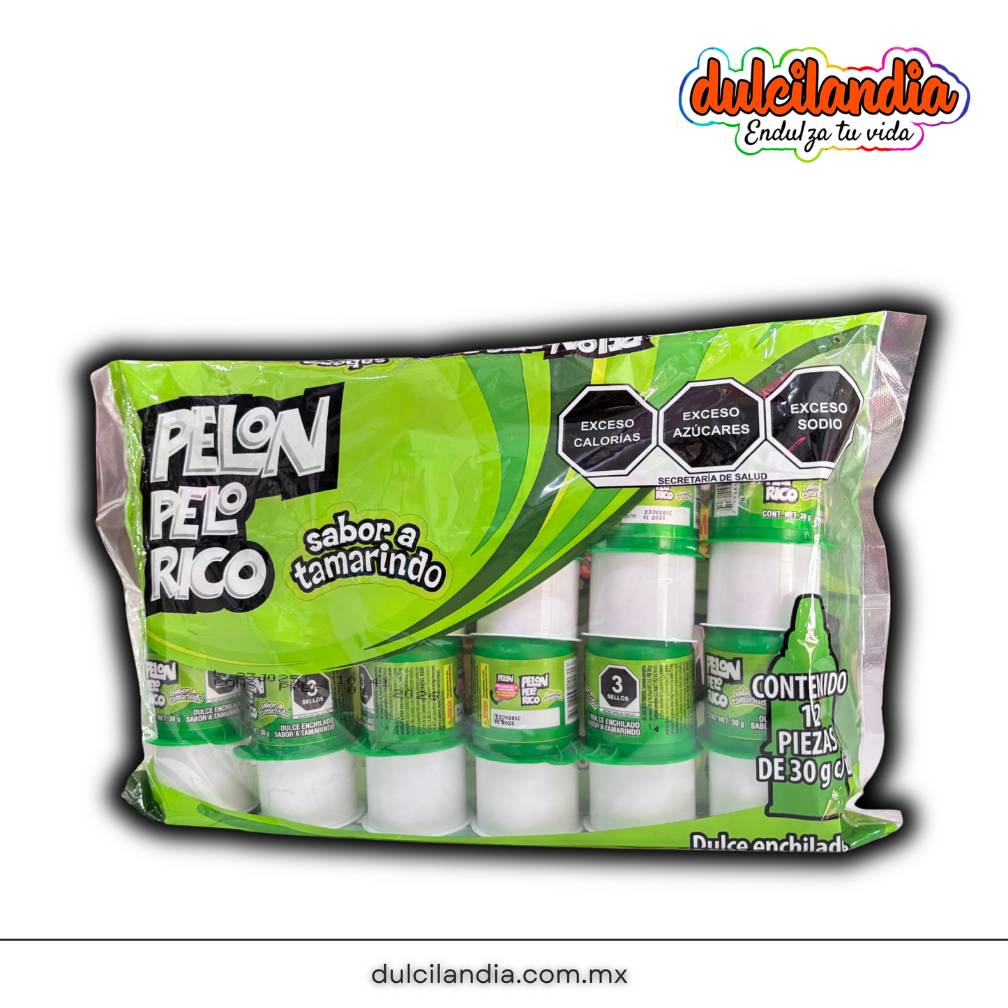 Pelon Pelo Rico Tamarindo 30g HERSHEY’S Bolsa c/12