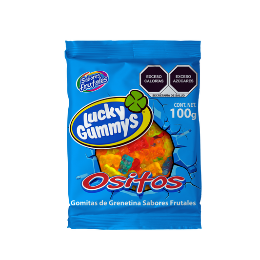 Gomitas Ositos LUCKY GUMMYS Sobre 100g