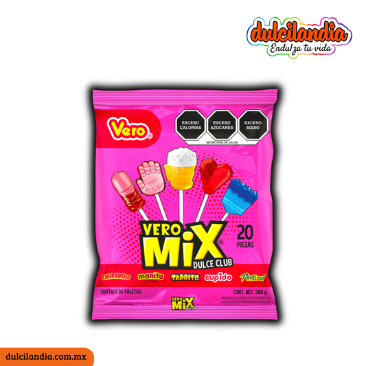 Paletas Vero Mix Dulce Club Surtidas VERO Bolsa c/20