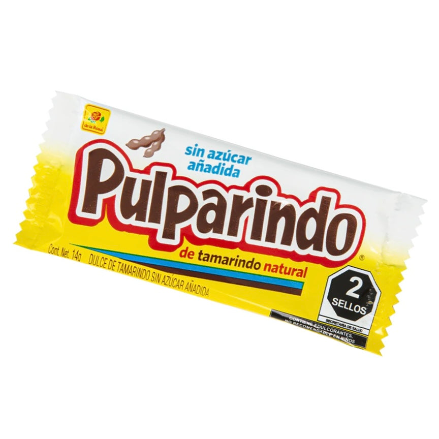 Pulparindo Sin Azúcar DE LA ROSA Caja c/20