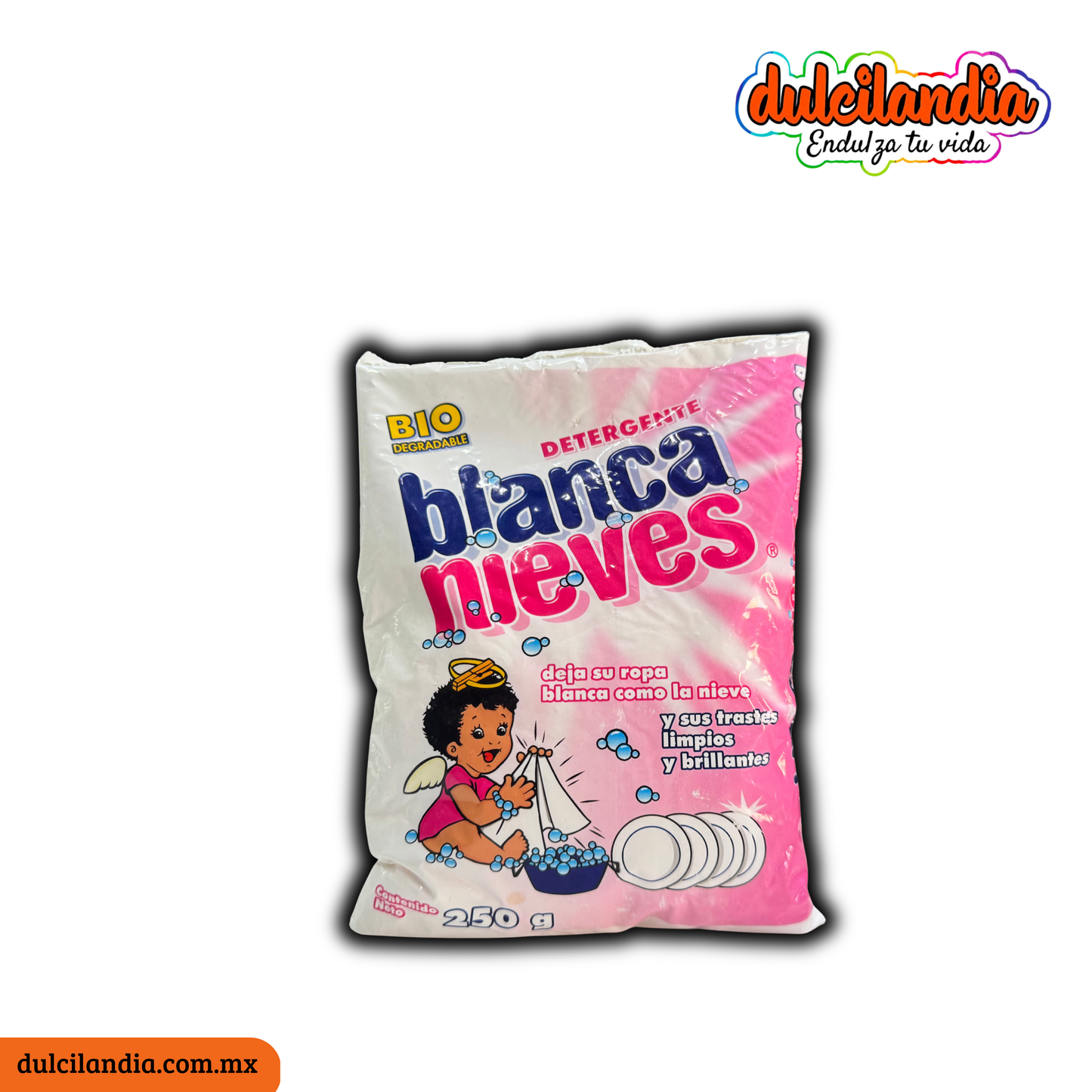 Jabón Detergente en Polvo BLANCA NIEVES Bolsa 250g