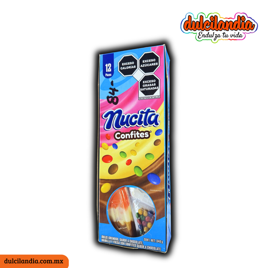 Nucita Confites Trisabor 20g NUTRESA Caja c/12