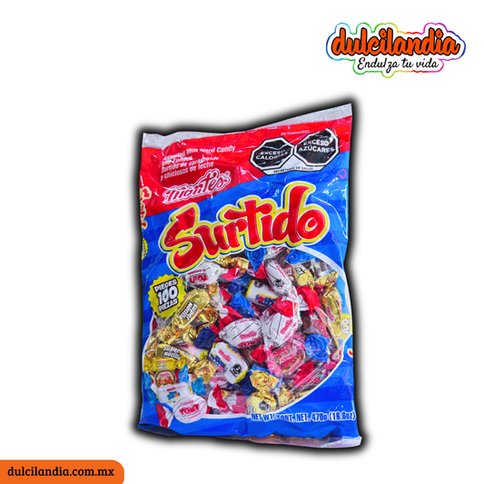Caramelos Surtido 4.7g MONTES Bolsa c/100