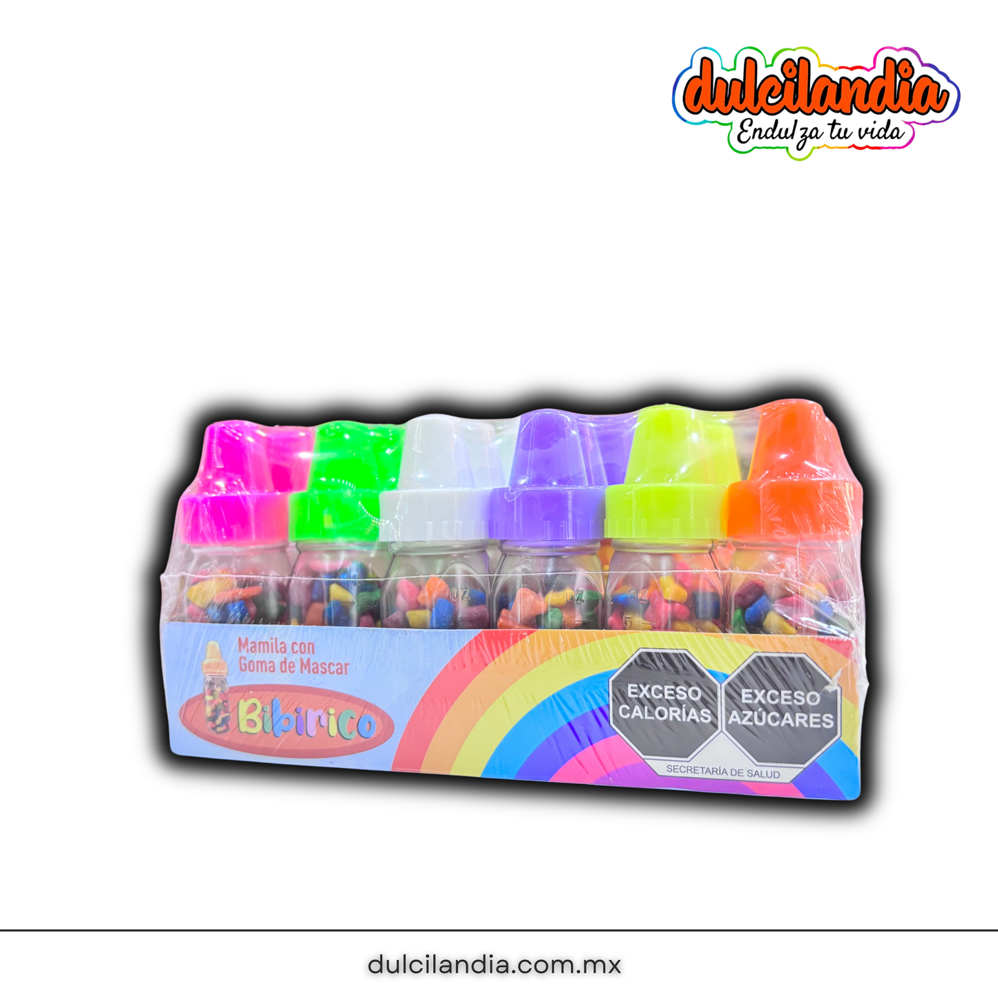 Chicles Biberón / Mamila BIBIRICO Caja c/24