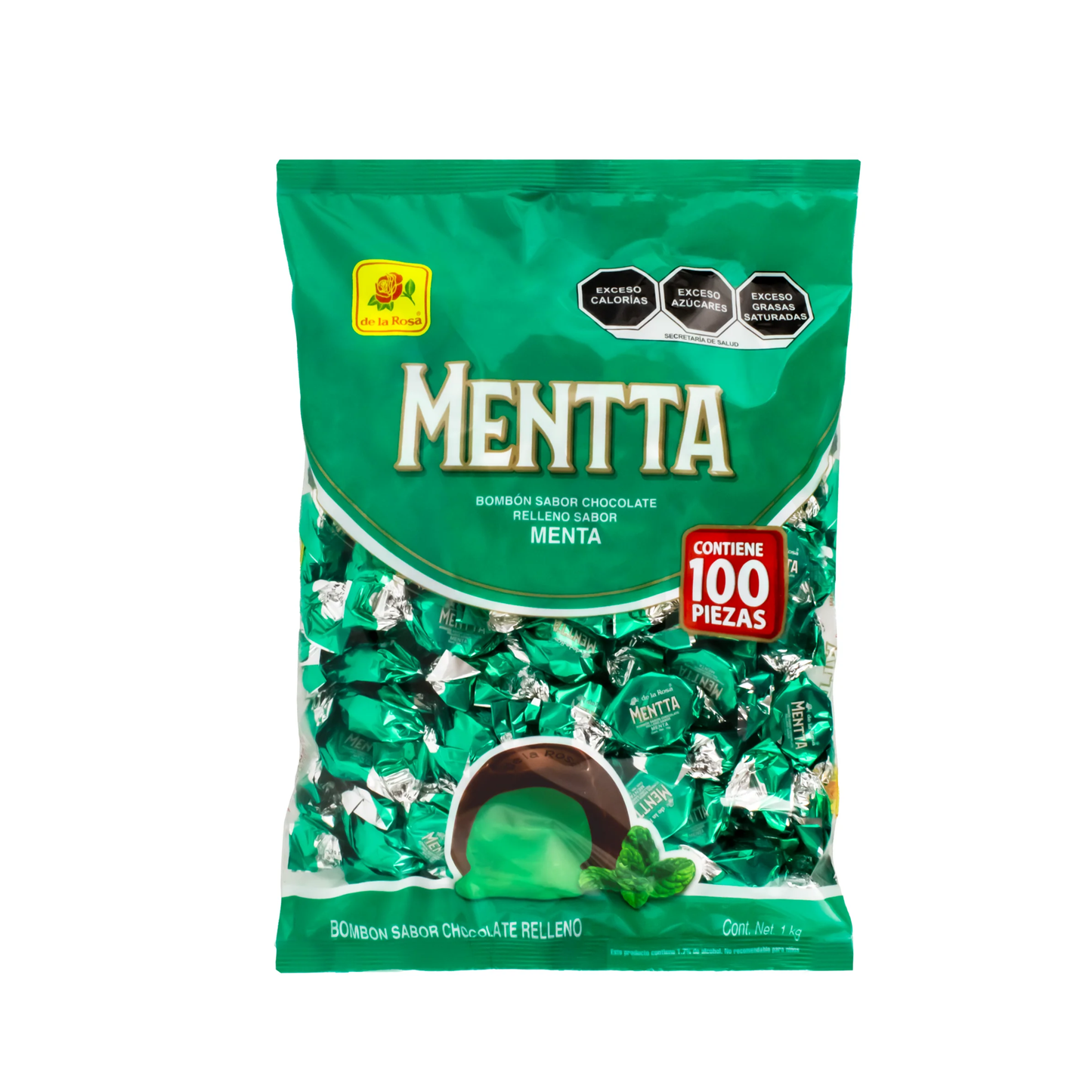 Chocolates Mentta DE LA ROSA Bolsa c/100