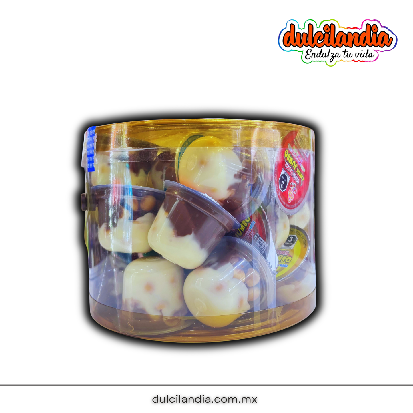 Choco Crunch Caritas Jumbo 20g LAS DELICIAS Estuche c/25