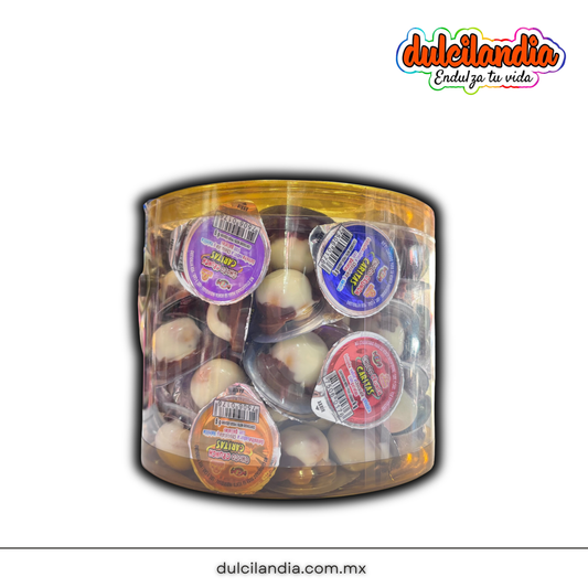 Choco Crunch Caritas 6g LAS DELICIAS Estuche c/100