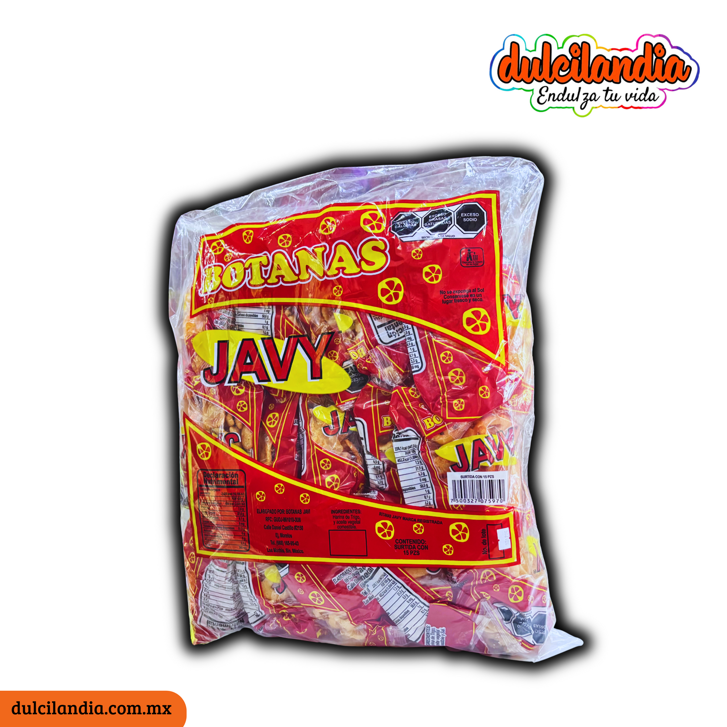 Frituras Surtidas JAVY Bolsa c/15