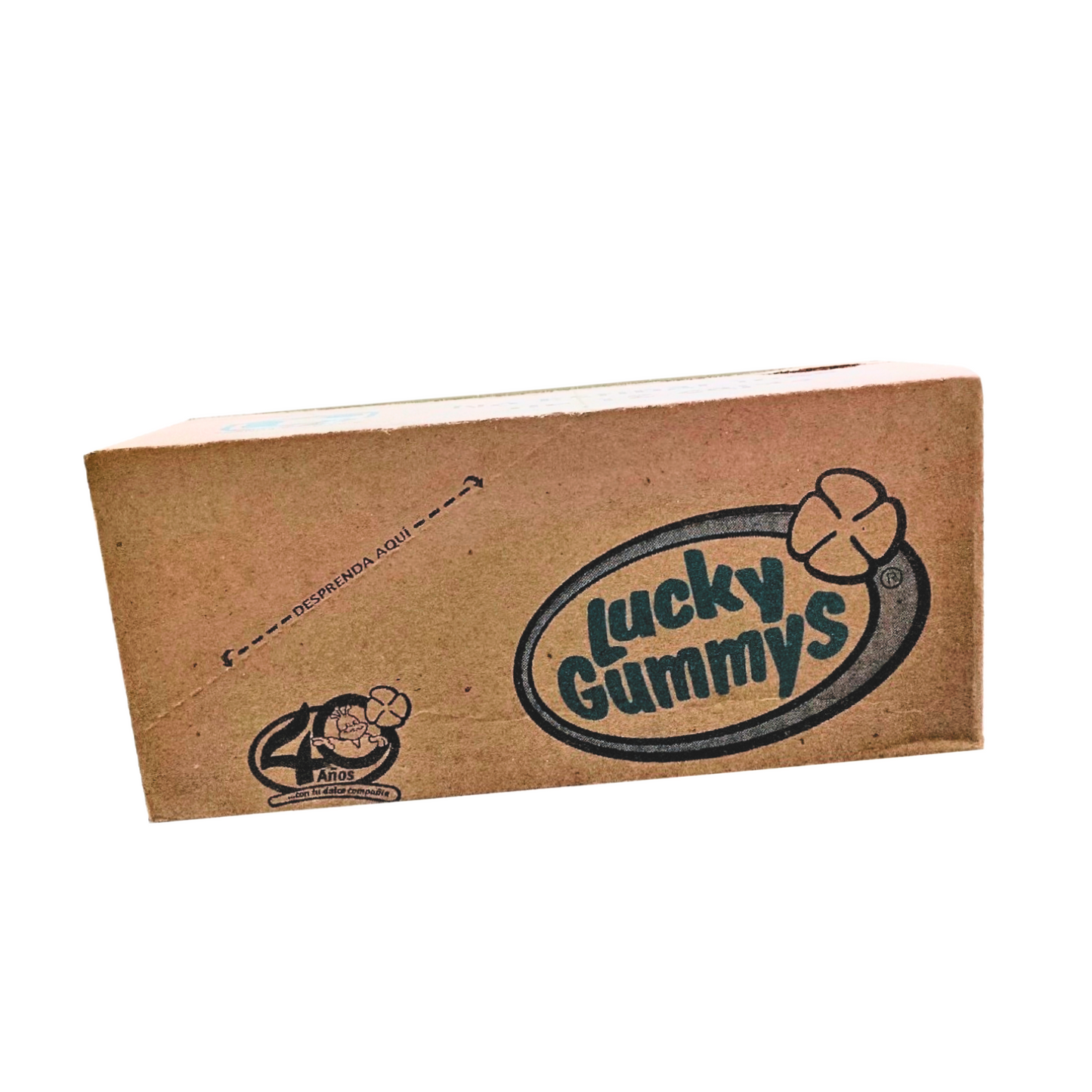 1 Promo Gomitas Surtidas Sobres LUCKY GUMMYS Exhibidor c/12