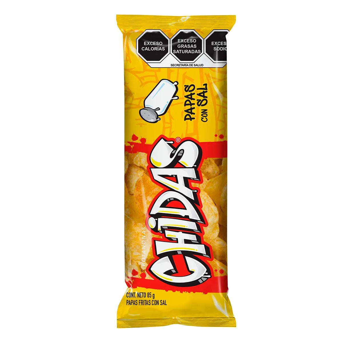 Chidas Papas con Sal 85g GONAC Bolsa c/5