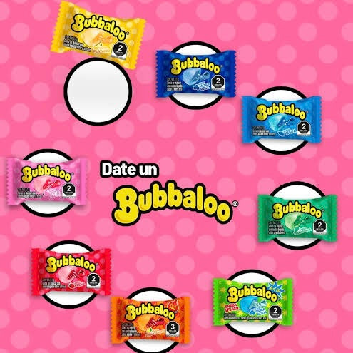 Chicles Bubbaloo Mix Surtido MONDELĒZ Caja c/47