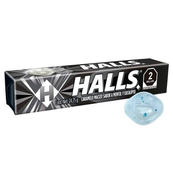 Pastillas Halls Extra Strong MONDELĒZ Caja c/12