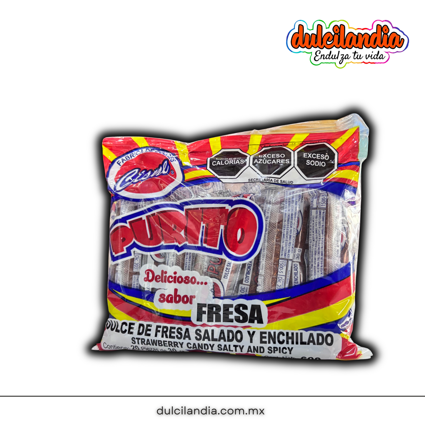 Purito Fresa 30g CISNE Bolsa c/20