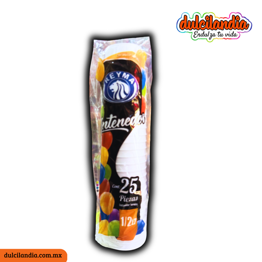 Vasos Térmicos 1/2LT 16oz REYMA Empaque c/25