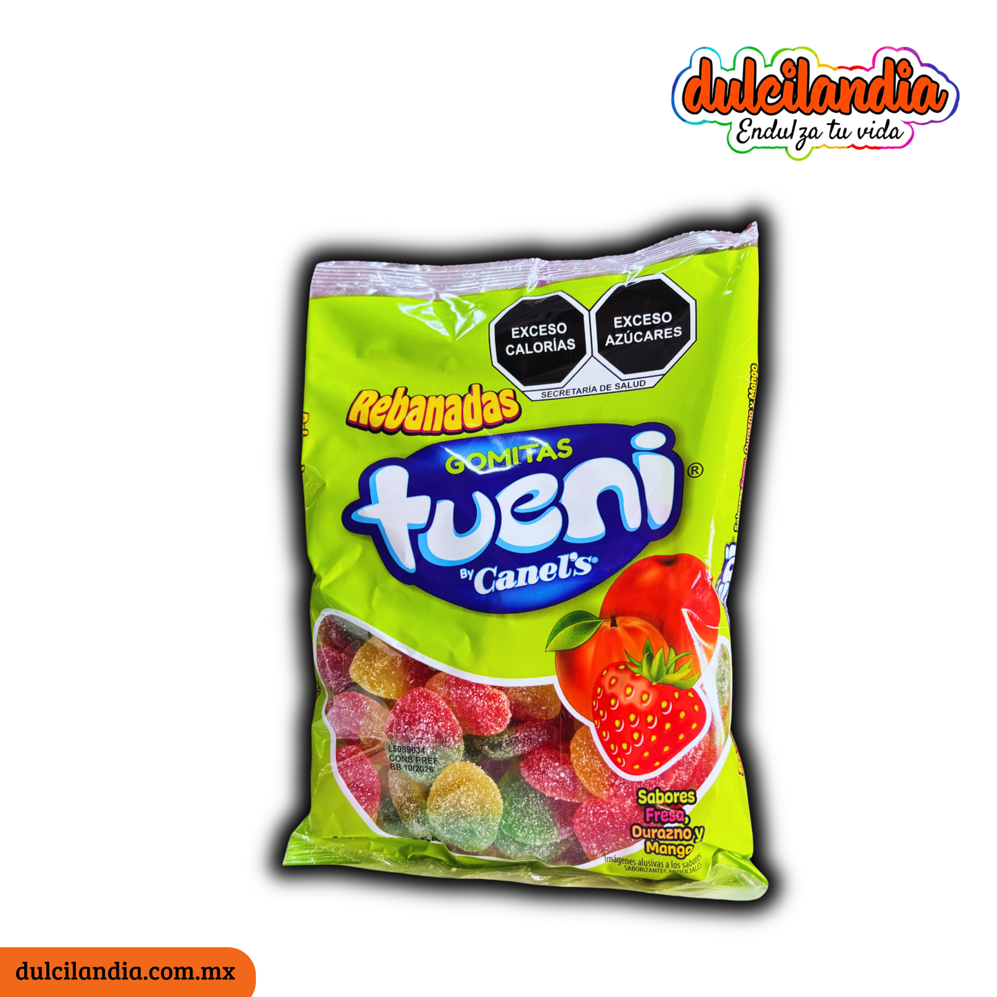 Gomitas Rebanadas Tueni CANEL’S Bolsa 454g