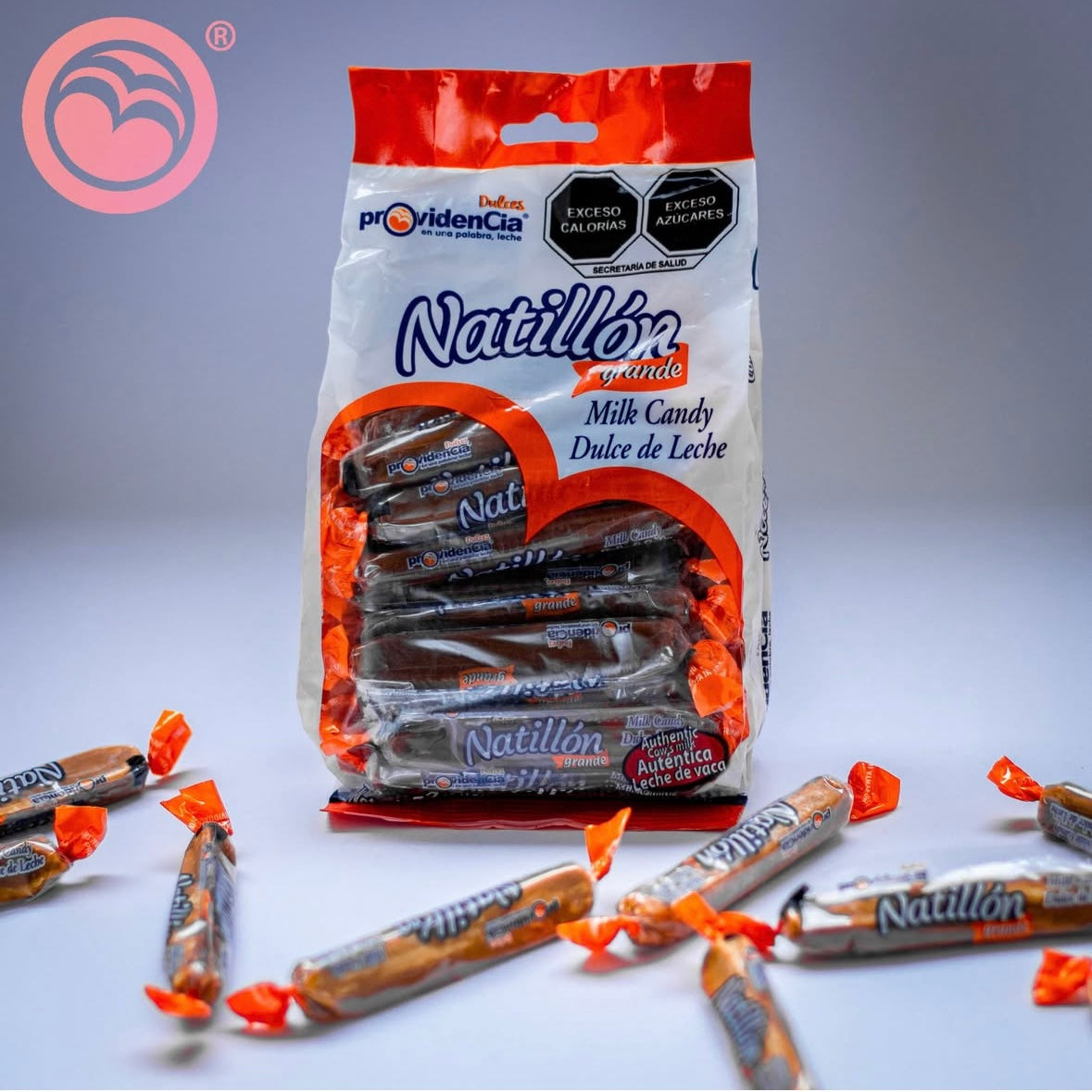 Dulce de Leche Natillón Grande 12g PROVIDENCIA Bolsa c/30