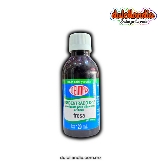 Concentrado de Fresa DEIMAN Botella 120ml