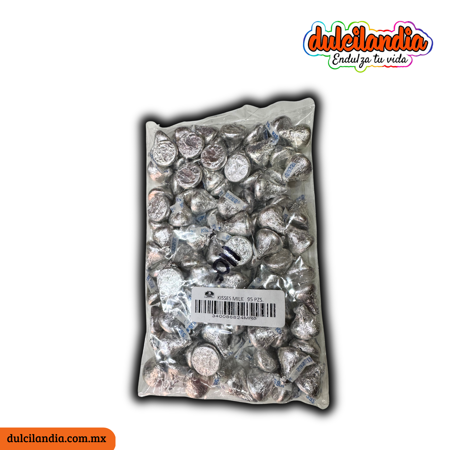 Chocolates Kisses con Leche HERSHEY’S Bolsa c/95
