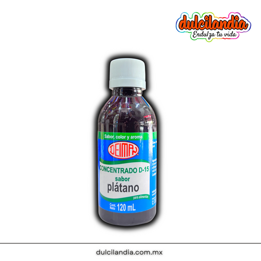Concentrado de Plátano DEIMAN Botella 120ml