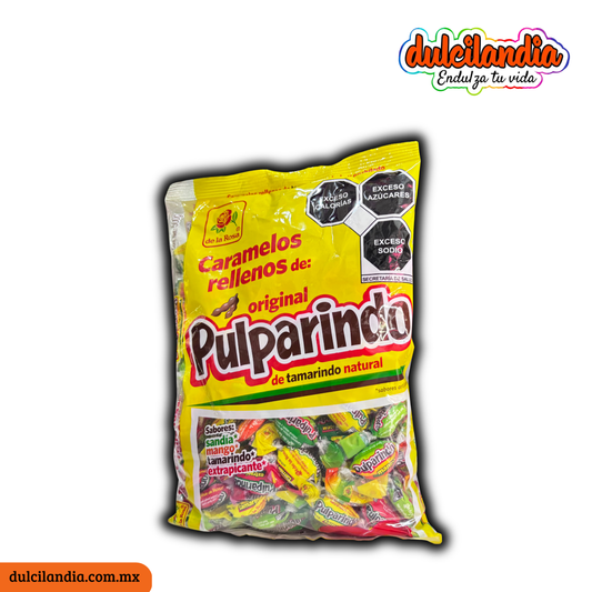 Caramelos Rellenos Pulparindo Surtidos 5g DE LA ROSA Bolsa c/100