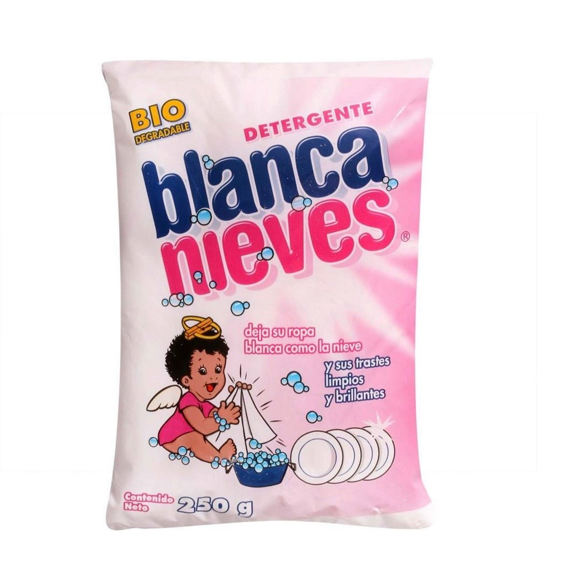 Jabón Detergente en Polvo BLANCA NIEVES Bolsa 250g