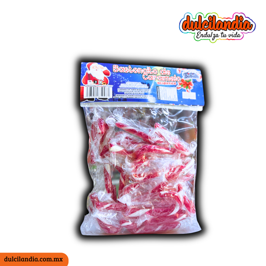 Caramelos Bastoncitos Navidad Chicos BO-BOLIN Bolsa c/25
