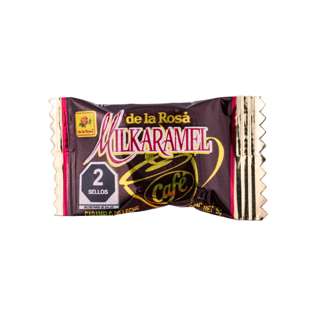 Caramelos Milkaramel Café 5g DE LA ROSA Bolsa c/100