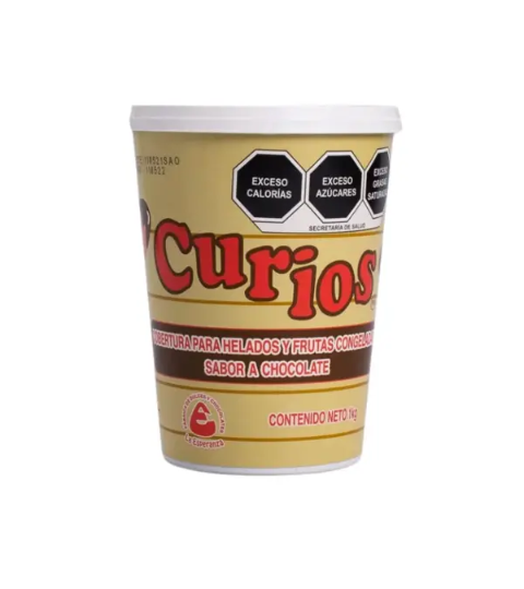 Cobertura de Chocolate CURIOS Envase 1Kg