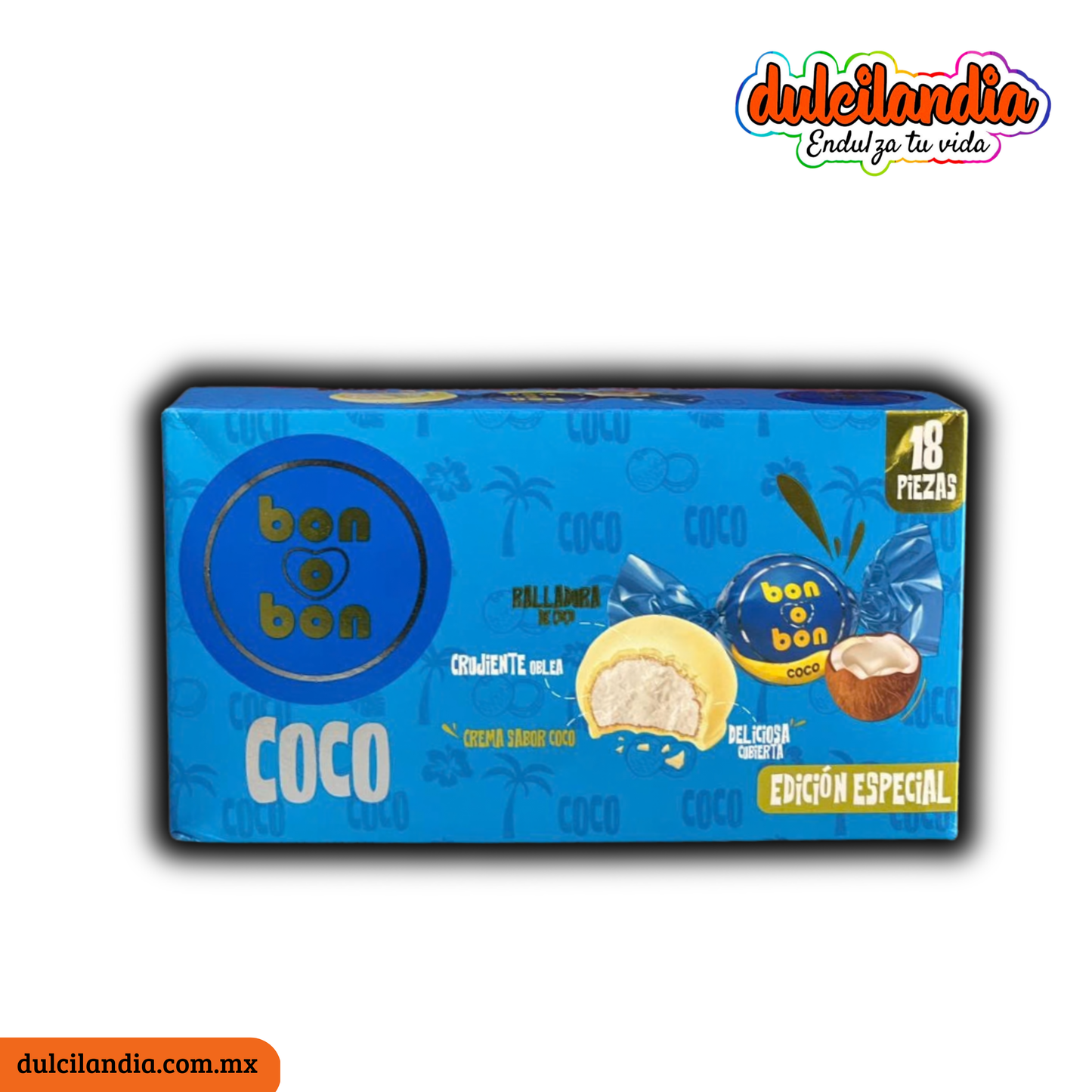 Chocolates Bon o Bon Coco Edición Especial ARCOR Caja c/18