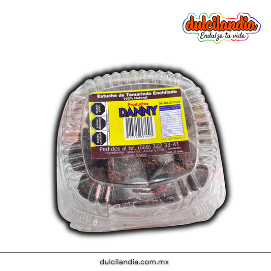 Bolas de Tamarindo Enchilado DANNY Estuche c/25