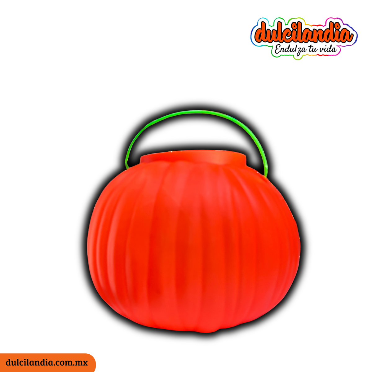 Calabazas de Plástico Dulceros Grandes HALLOWEEN