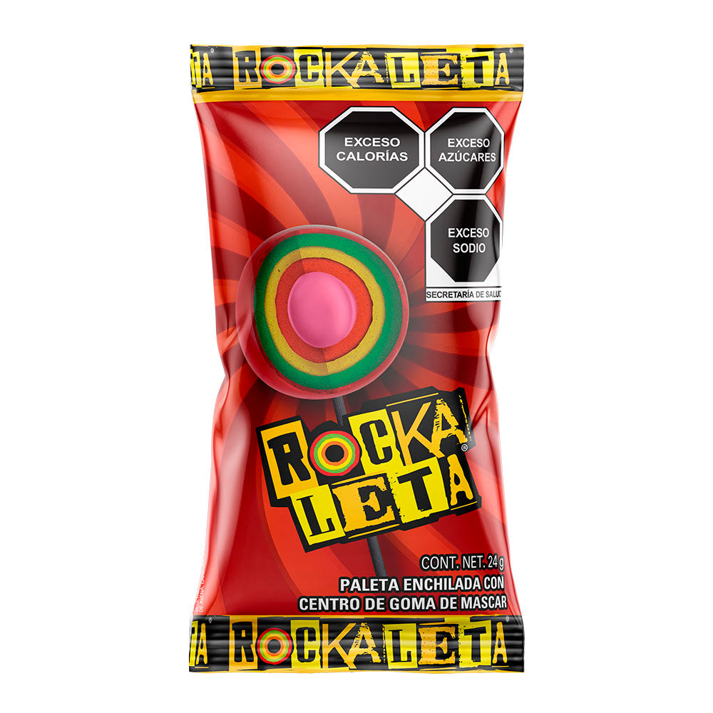 Paletas Rockaleta 24g SONRIC’S Bolsa c/18