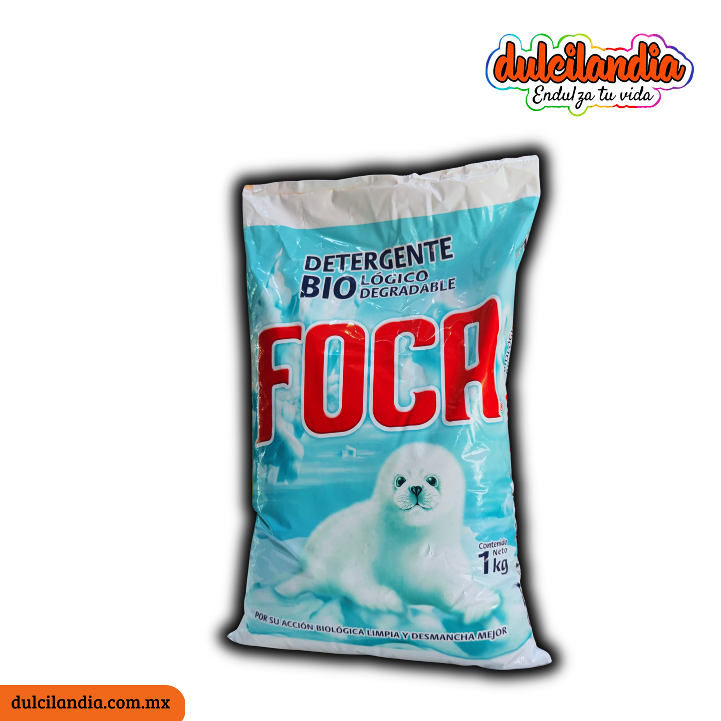 Jabón Detergente en Polvo FOCA Bolsa 1Kg