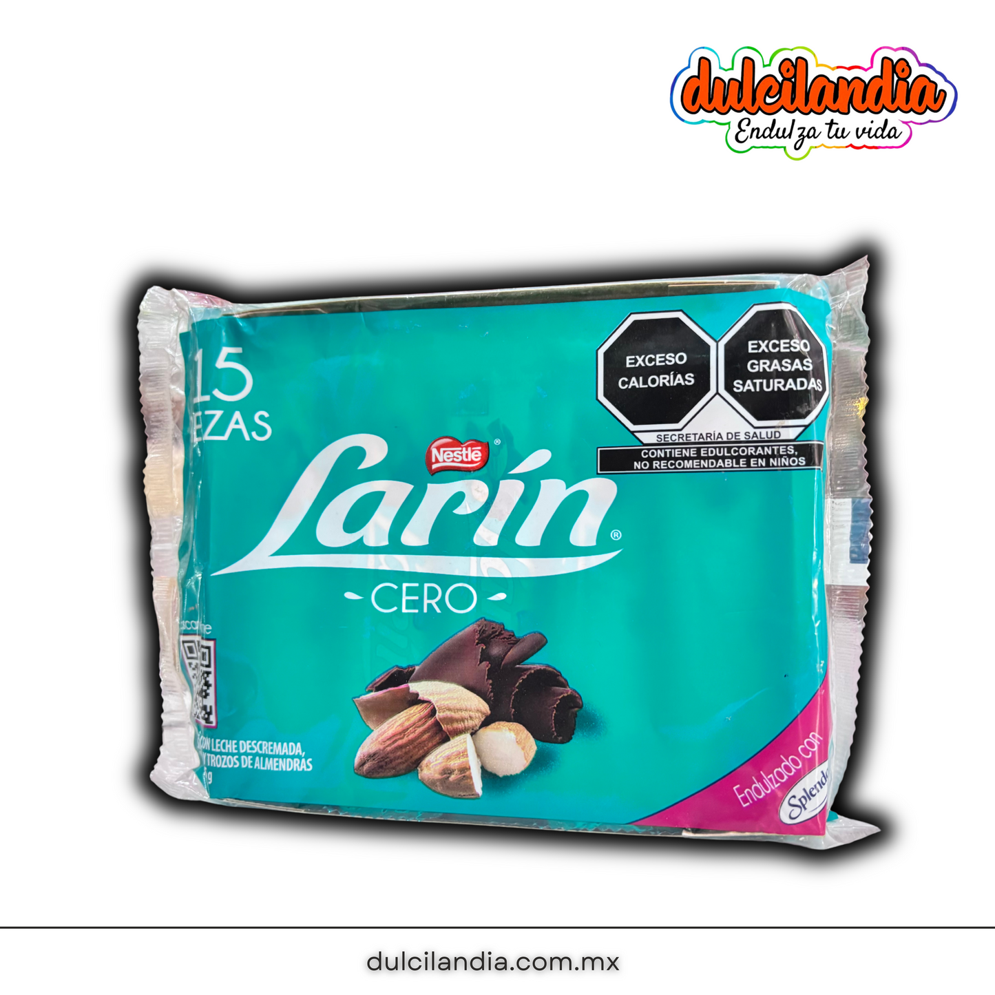 Chocolates Larín Cero / Splenda / Sin Azúcar NESTLÉ Blíster c/15