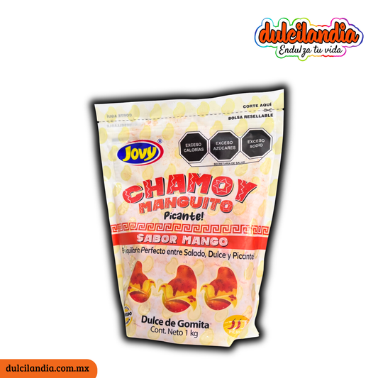 Gomitas Chamoy Manguito Picante Enchilado JOVY Bolsa 1Kg