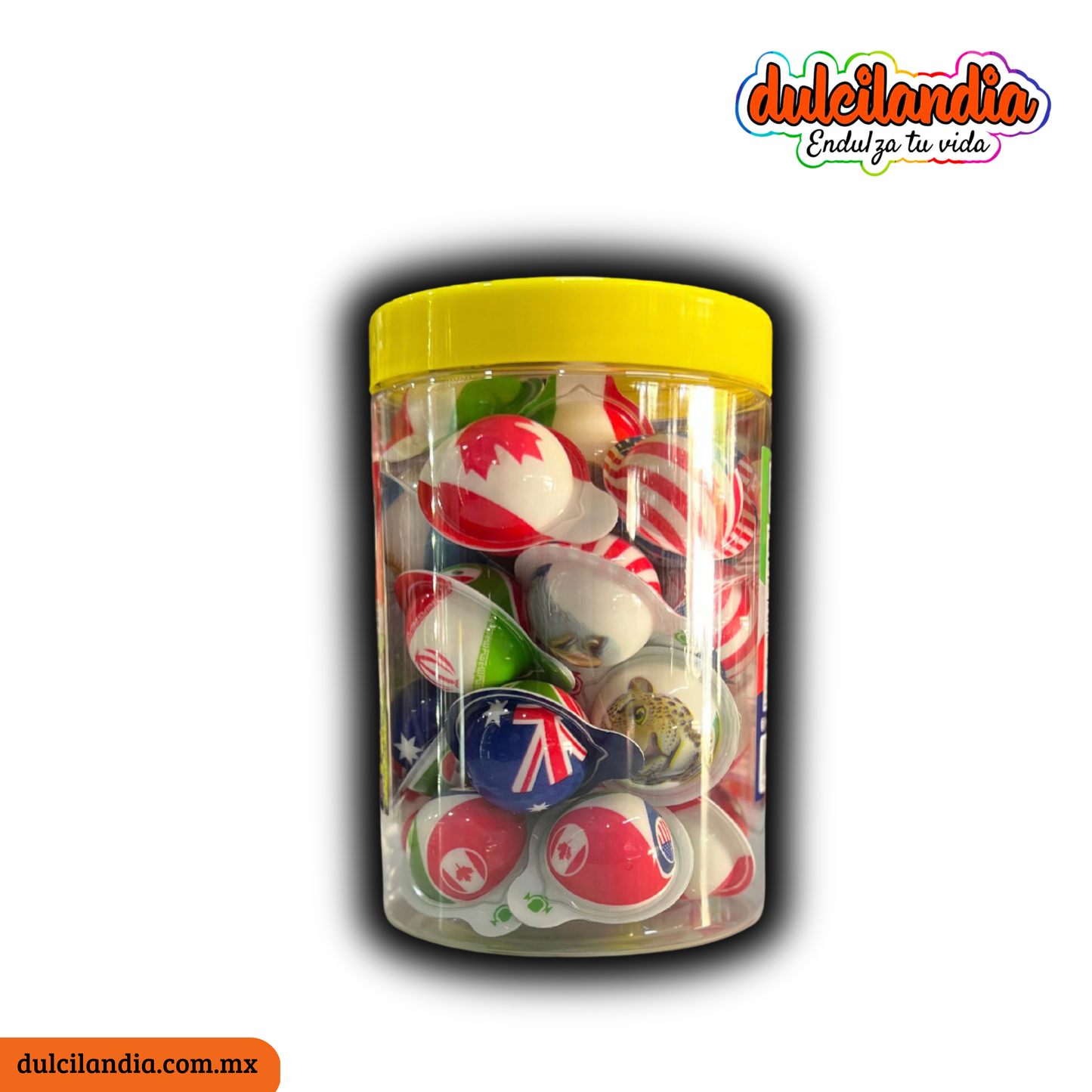 Gommy Rellenitax 3D Mundial 10g HUBIN Vitrolero c/30