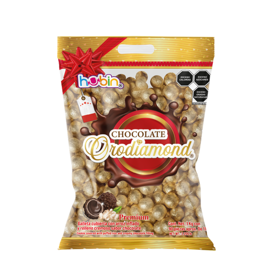 Chocolates Rellenos Orodiamond 11g HUBIN Bolsa c/90