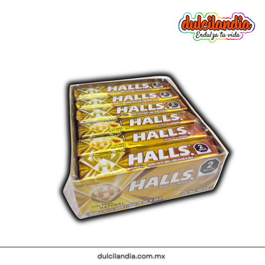 Pastillas Halls Miel MONDELĒZ Caja c/12